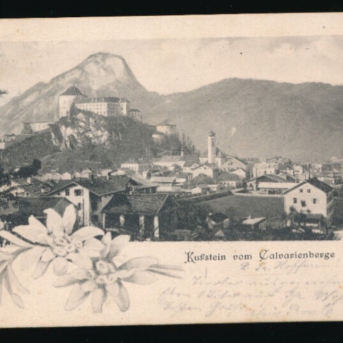 AK aus Kufstein vom Calvarienberg Tirol (5369)