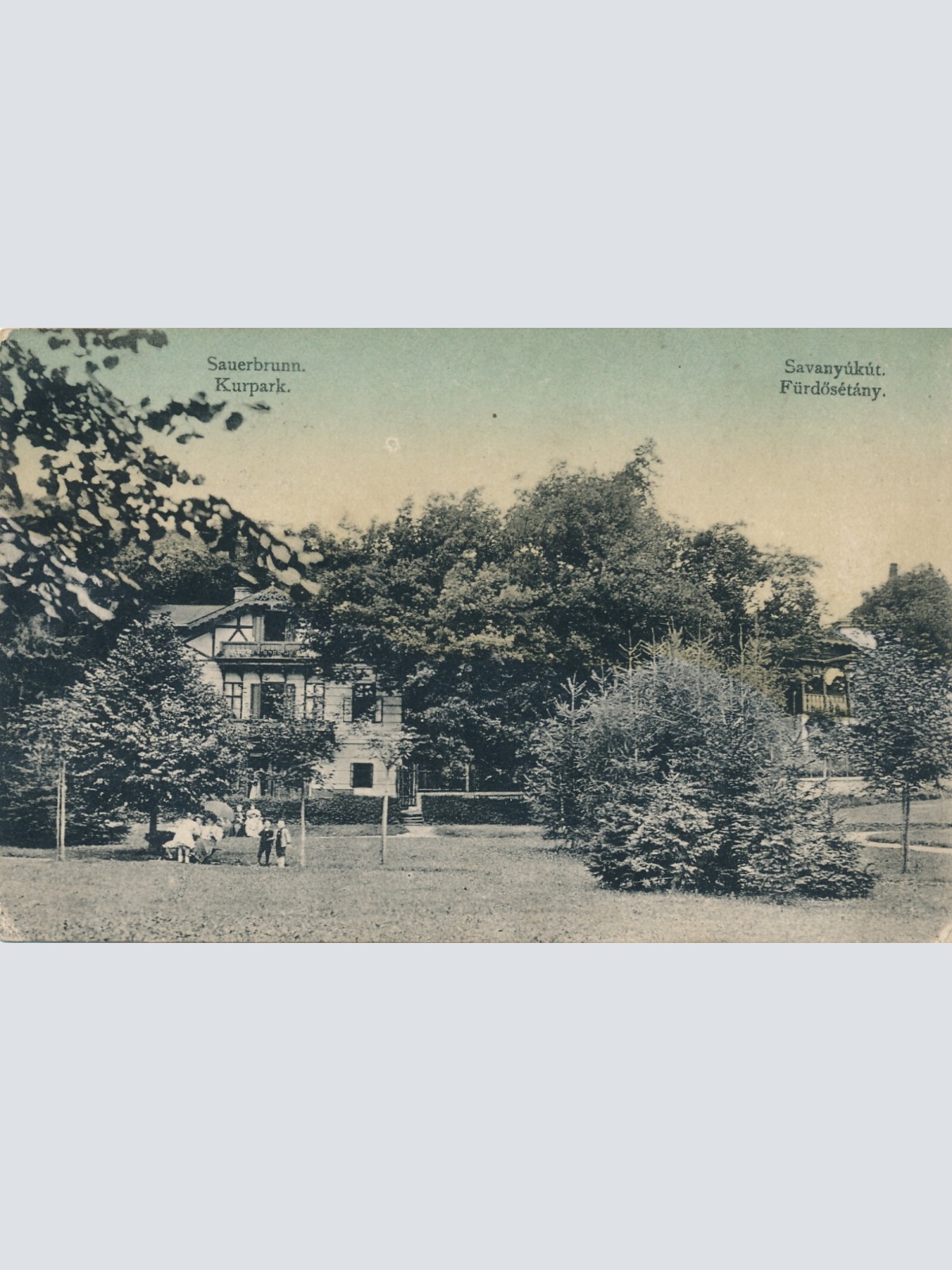 AK, Sauerbrunn, Kurpark, Burgenland (S1413)