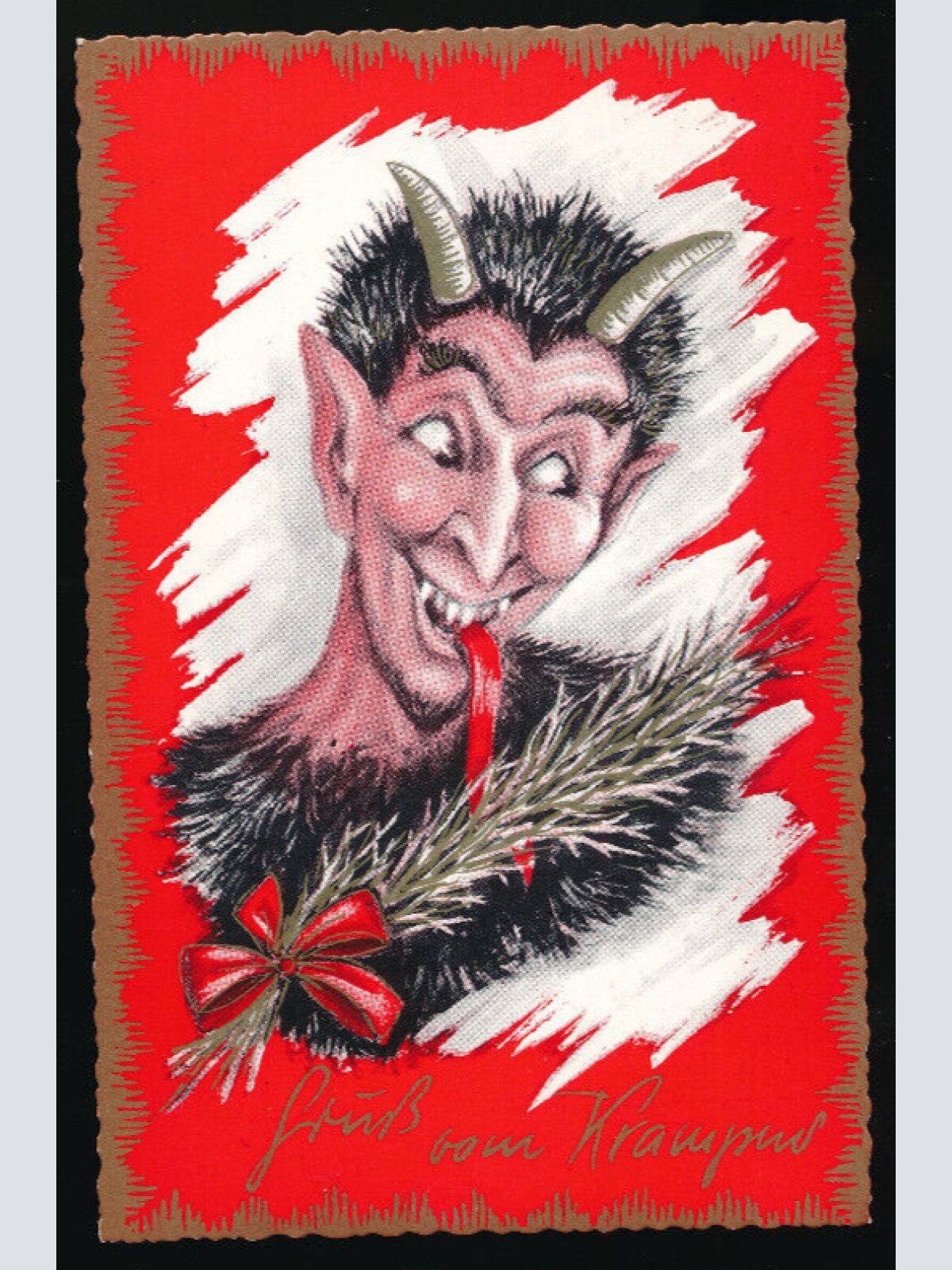 AK Gruß vom Krampus (5677)