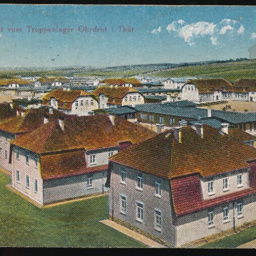 AK vom Truppenübungslager Ohrdruf Thüringen (5065)