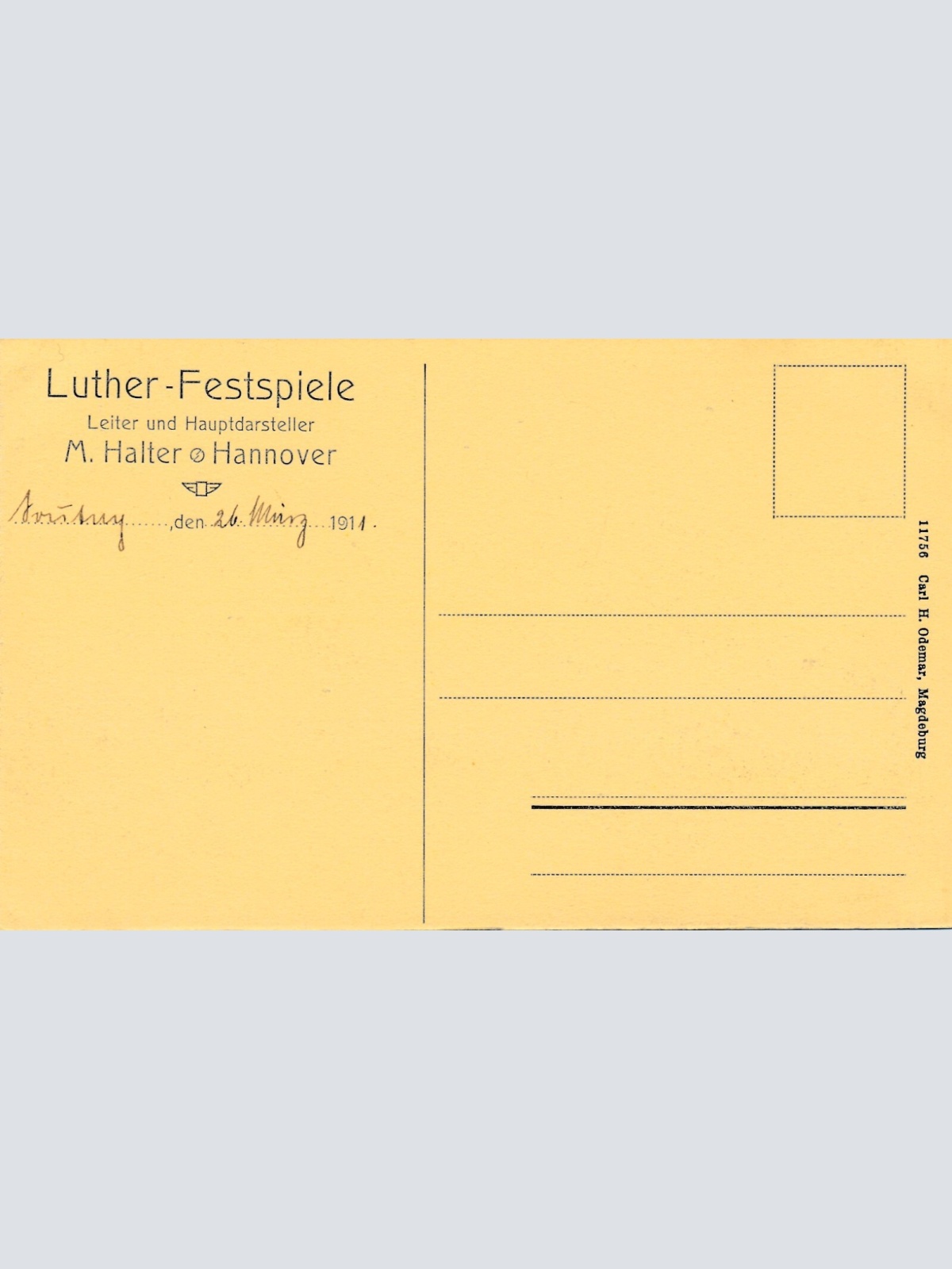 AK, Lutherdenkmal zu Worms, Rheinland-Pfalz (S1356)