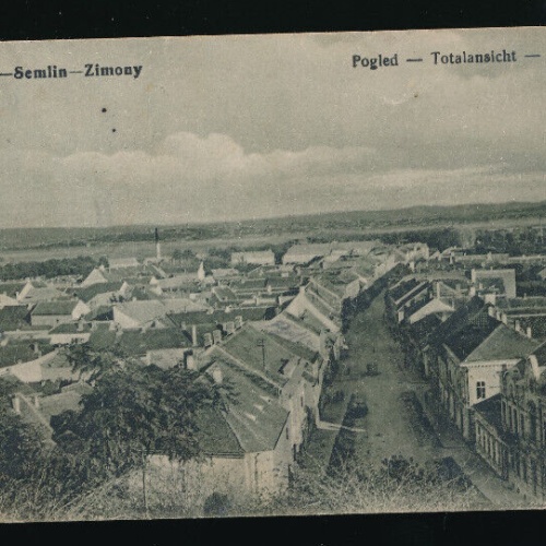 AK aus Zemun Semlin Zimony Ungarn (5475)