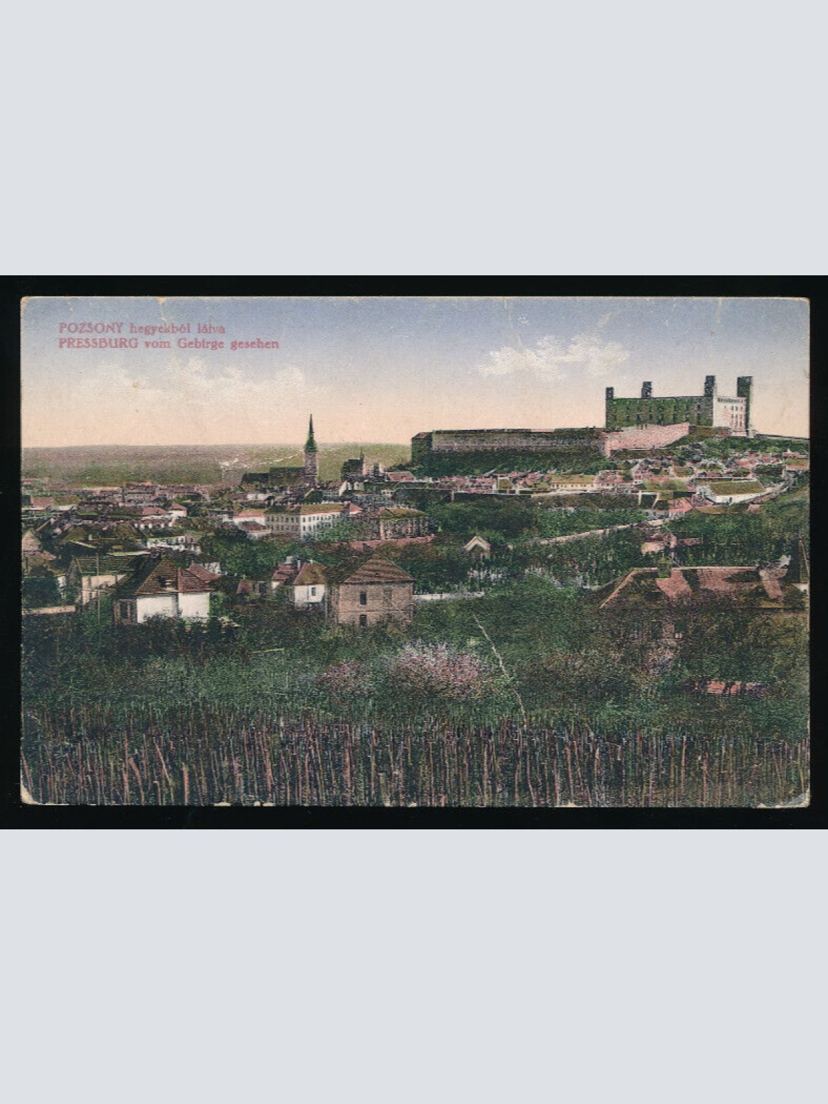 AK aus Pozsony - Pressburg Tschechoslowakei (5438)