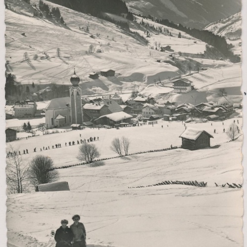 AK, Saalbach, Skiparadies, Salzburg (S1390)