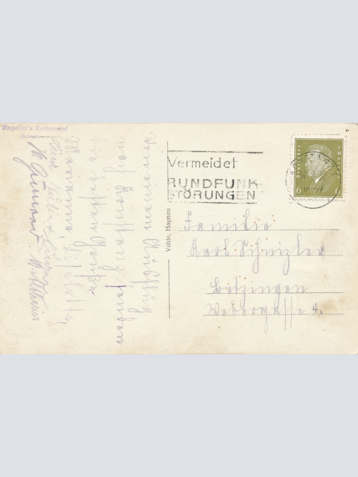 AK, Konstanz, Hafen, Baden-Württemberg (S1485)