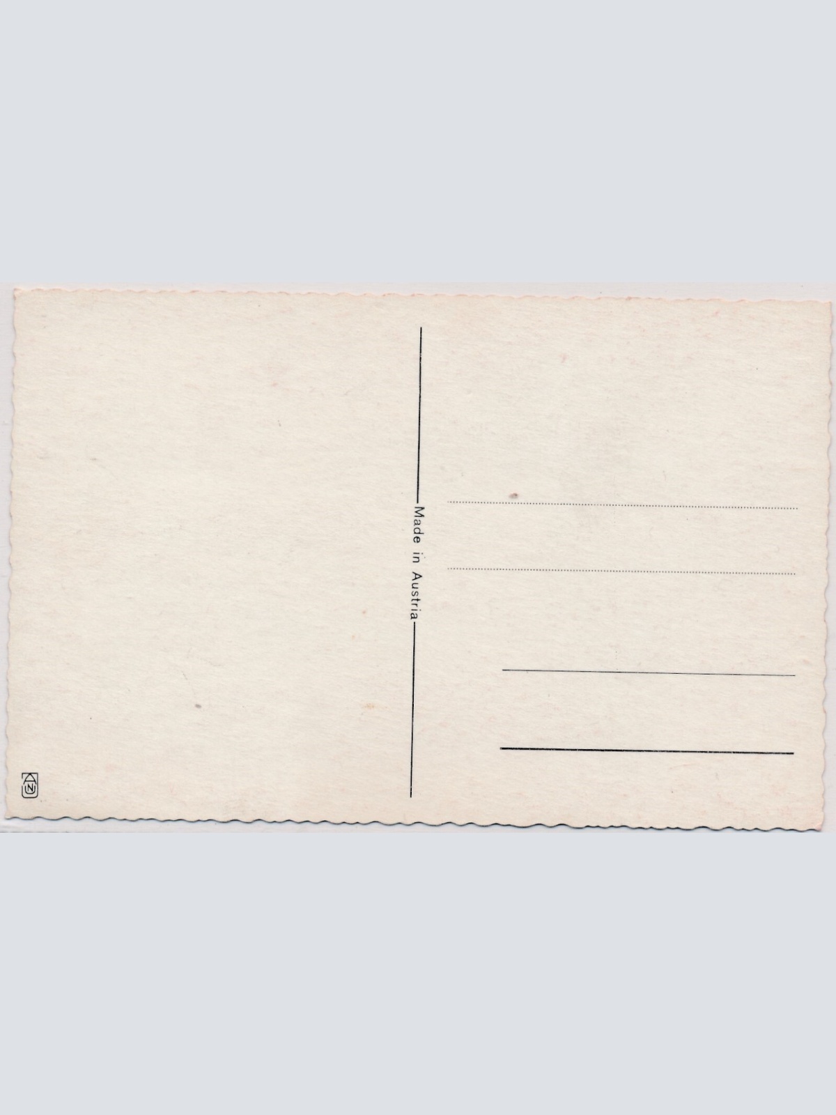 AK, Gruß vom Krampus, Vor Nikolo's Maske fürchtet sich ein schlimmer (S1510)