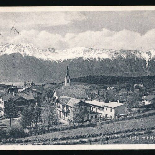 AK aus Igls mit Nordkette Tirol (5693)