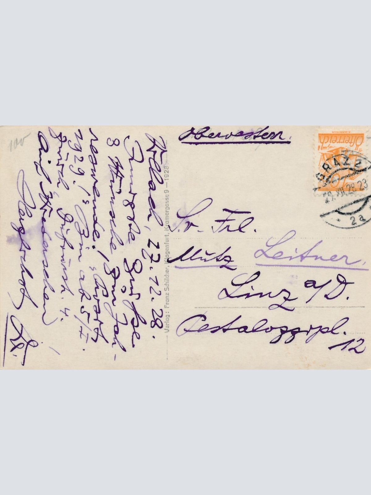 AK, Villach, Draupartie, Kärnten (S1452)