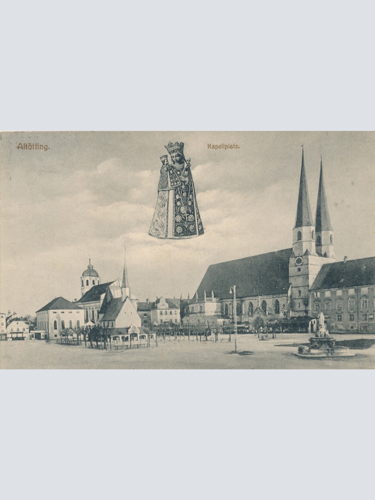 AK, Altötting, Kapellplatz, Bayern (S1459)