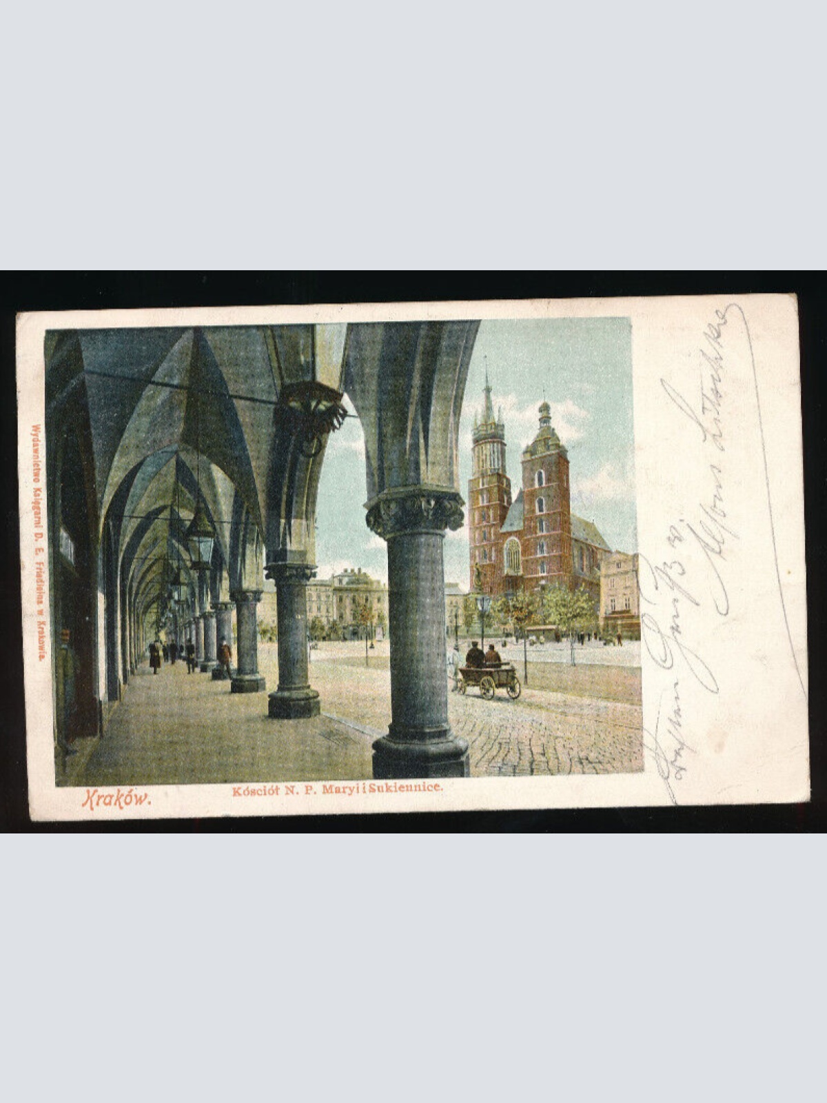 AK aus Krakau - Krakow Maryi i Sukiennice Polen (5058)