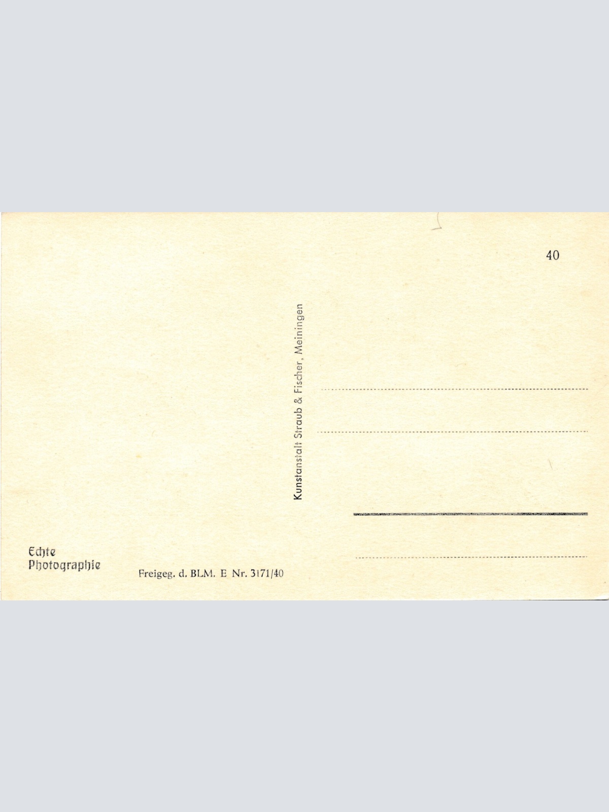 AK, Gruß aus Thüringen, Das Grüne Herz Deutschlands, Meiningen (S1255)