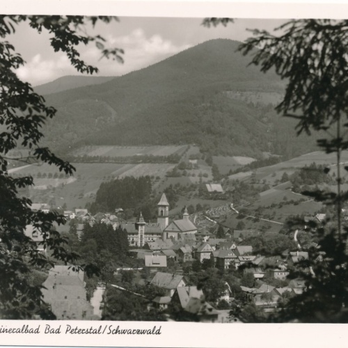 AK Kneipp- u. Mineralbad Bad Peterstal / Schwarzwald, Baden-Württemberg  (S1262)