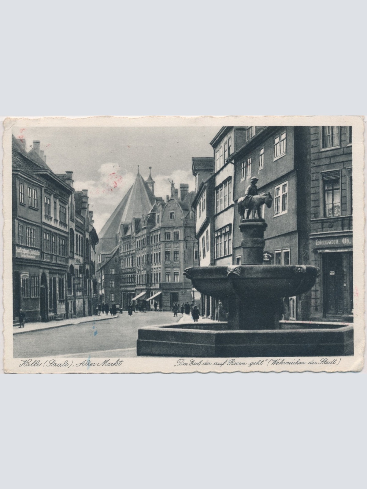 AK, Halle Saale, Alter Markt, Sachsen-Anhalt (S1286)