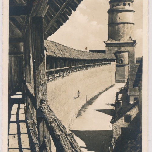 AK, Nördlingen, Löpsingertor, Bayern (S1275)