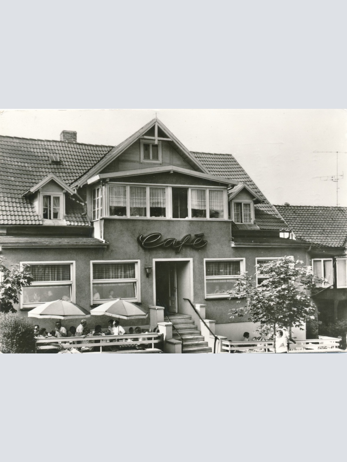 AK, Bad Suderode / Harz, Kr. Quedlinburg, Cafe Forbrich (S1266)