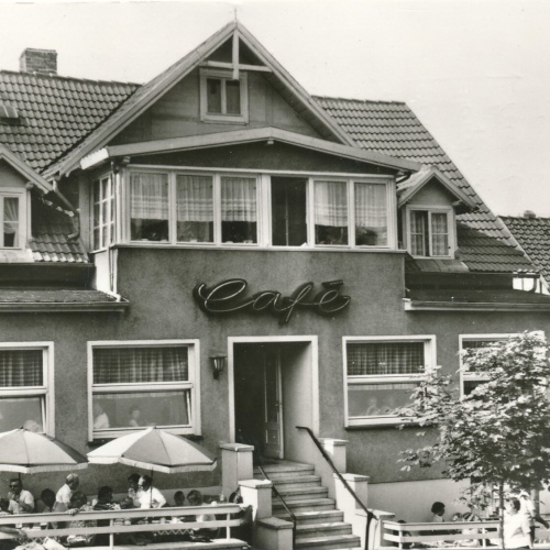 AK, Bad Suderode / Harz, Kr. Quedlinburg, Cafe Forbrich (S1266)