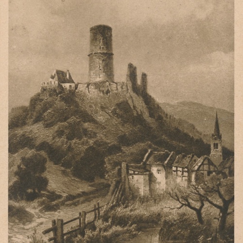 AK, Die Godesburg, Bad Godesberg, Rheinland-Pfalz (S1318)