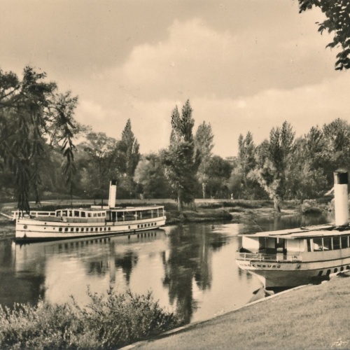 AK, Brandenburg an der Havel, Dampferanlegestelle (S1324)