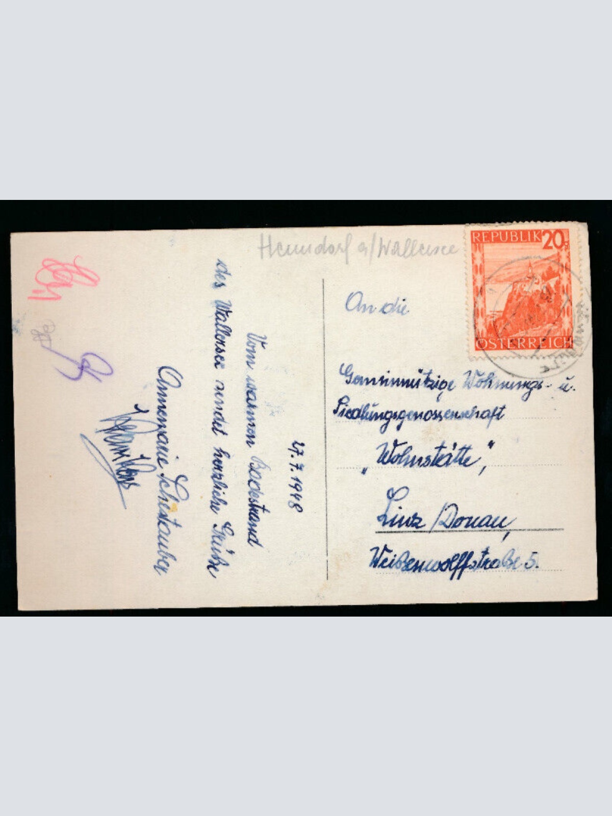 AK aus Henndorf Wallersee Salzburg (5561)