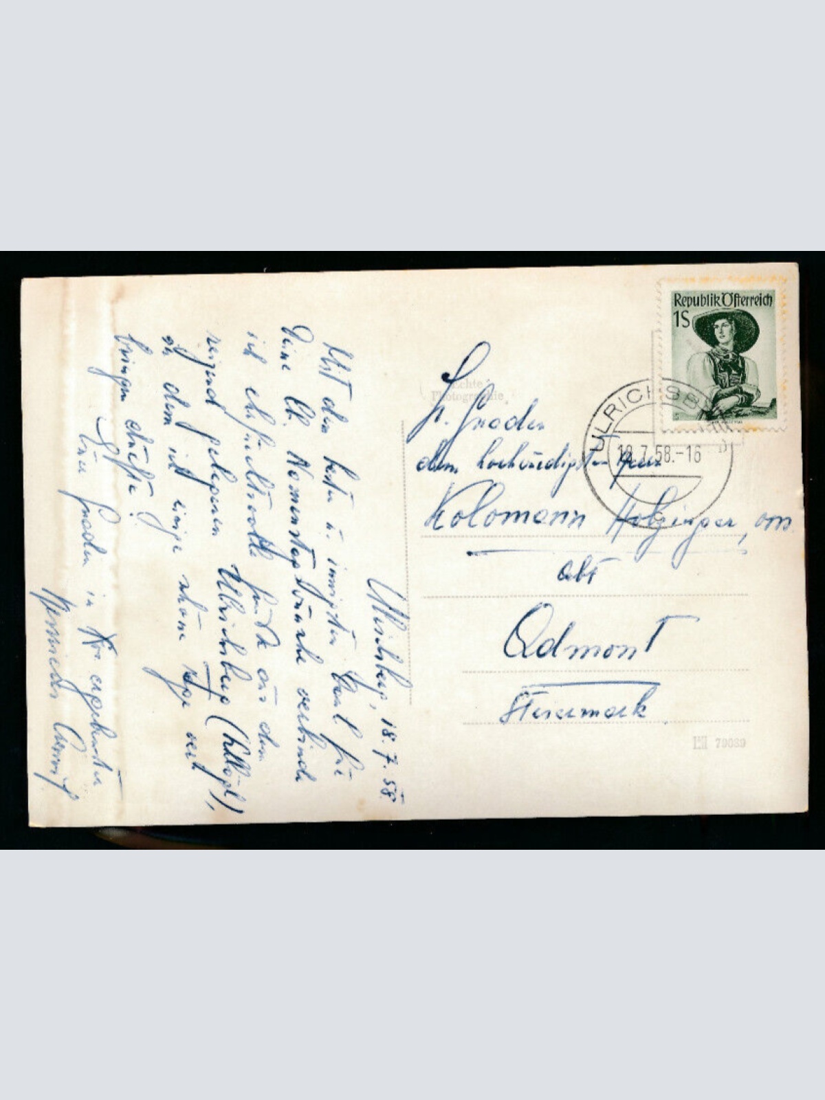 AK aus Ulrichsberg Oberösterreich (5830)