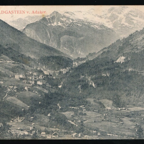 AK aus Badgastein Salzburg (5822)