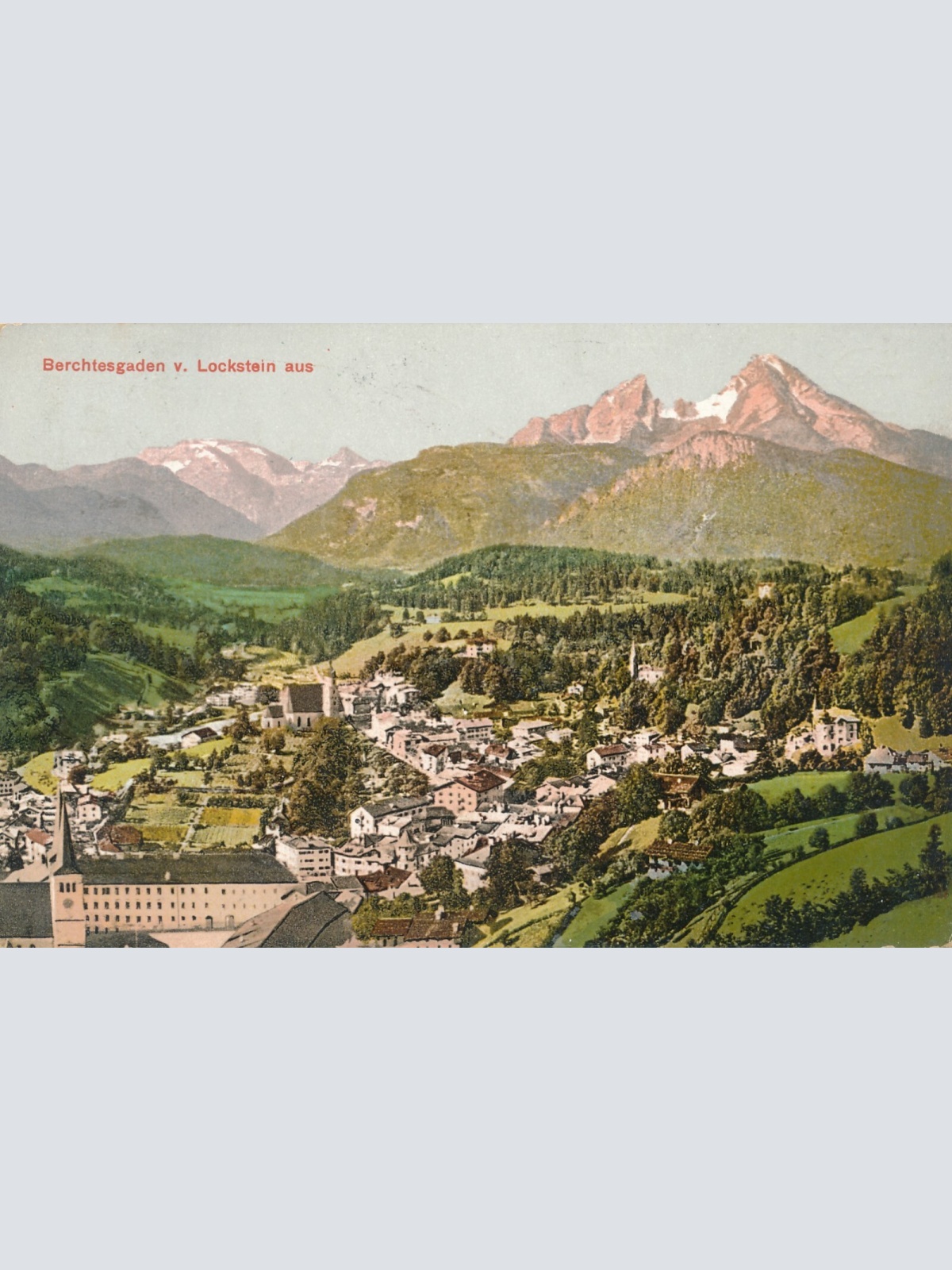 AK, Berchtesgaden v. Lockstein aus, Bayern (S1655)