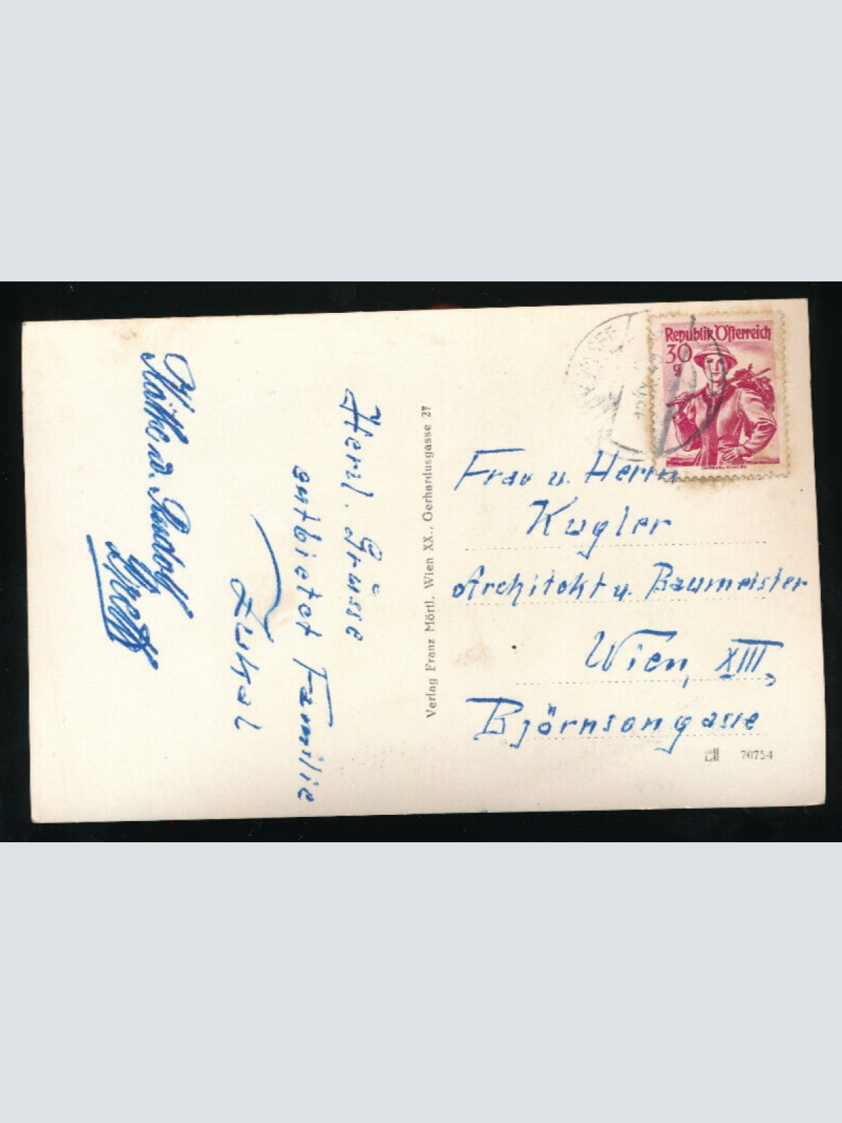 AK aus Lunz am See Terassenkaffee Niederösterreich (5859)