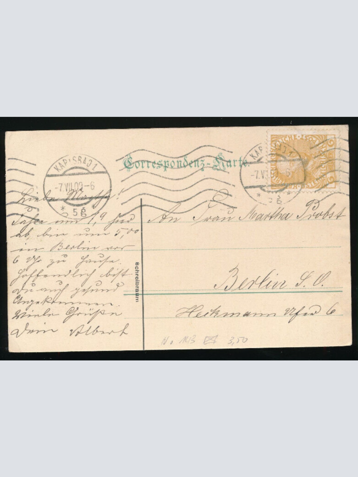 AK aus Giesshübl Sauerbrunn bei Karlsbad Tschechoslowakei (5384)