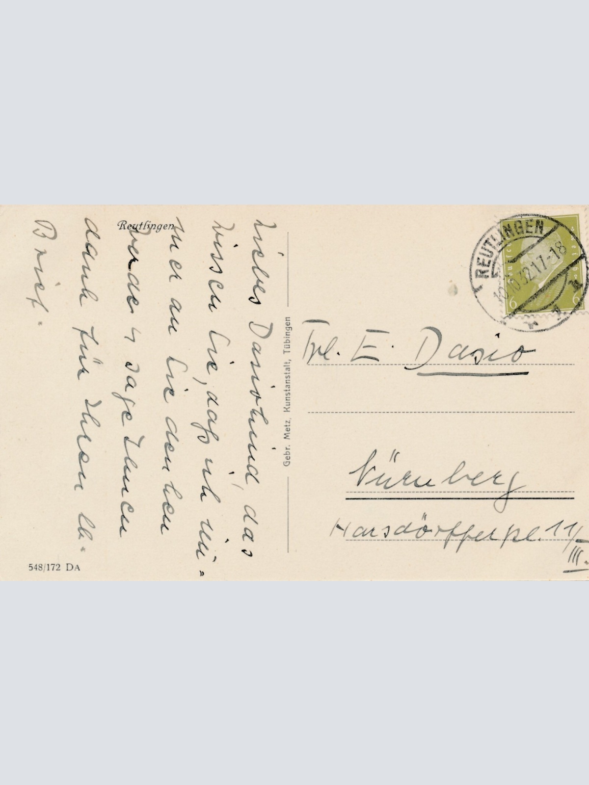 AK, Reutlingen, Baden-Württemberg (S1604)