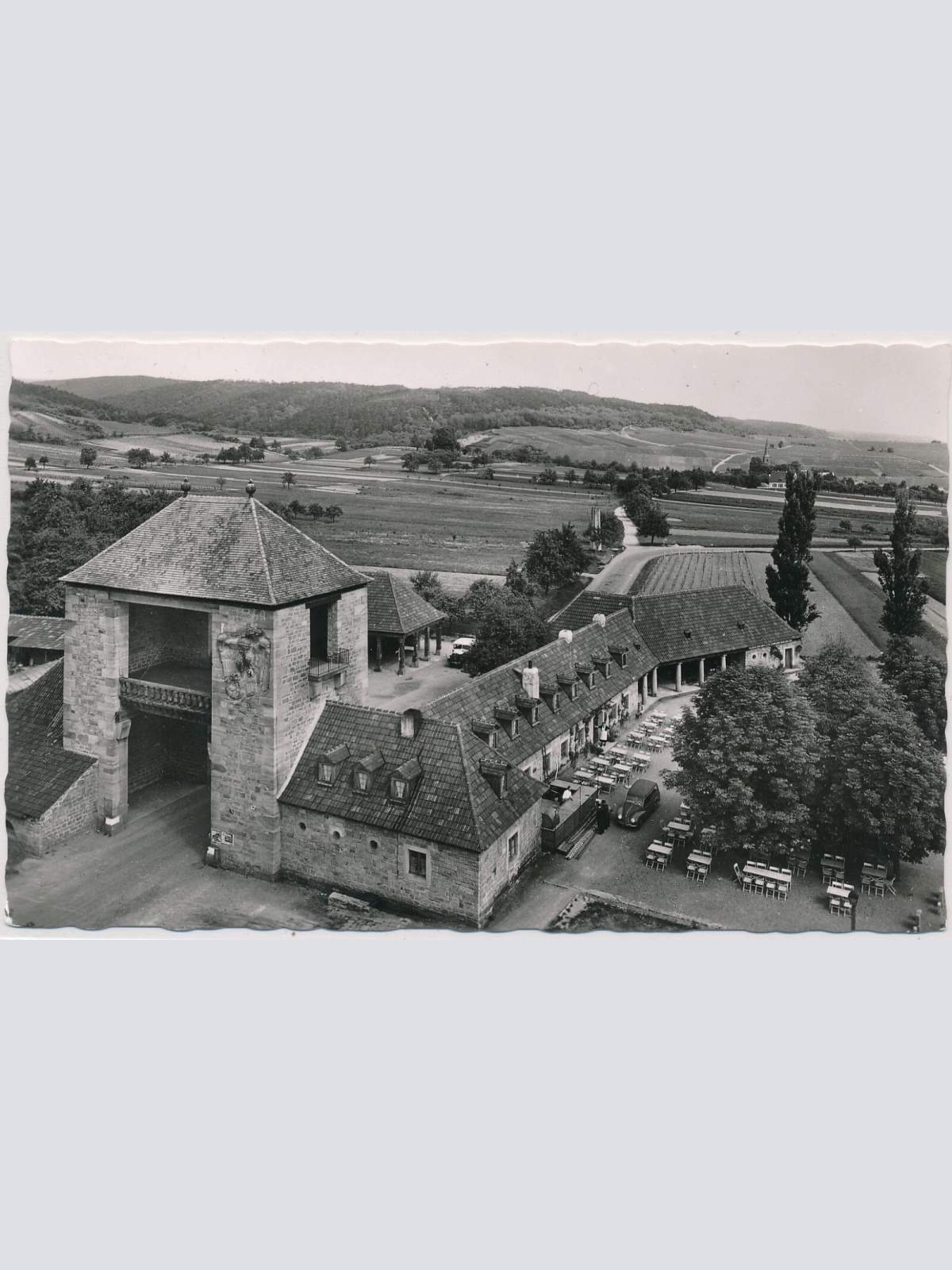 AK Das Deutsche Weintor bei Schweigen an der Weinstraße, Rheinland-Pfalz (S1292)