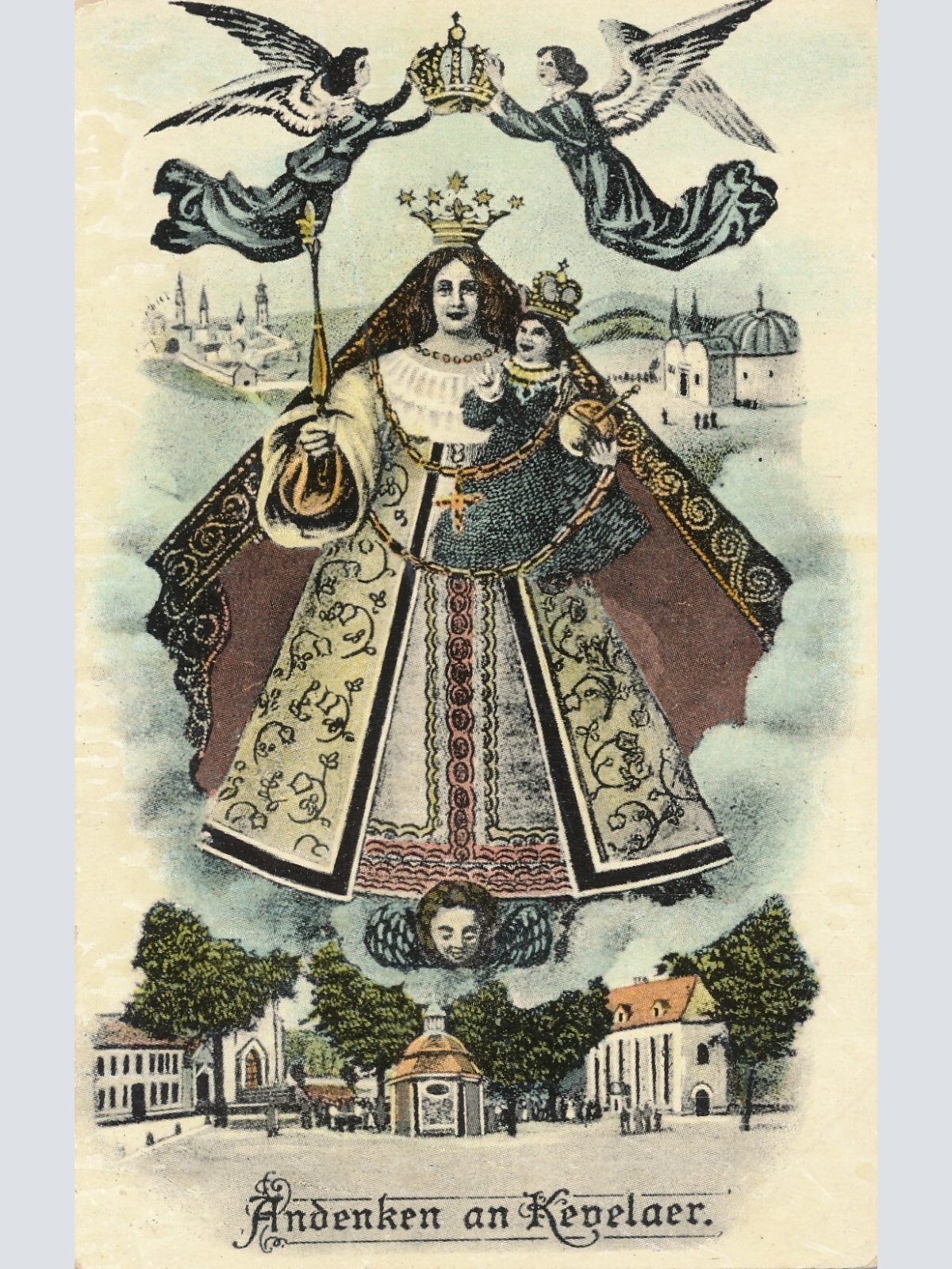 AK, Andenken an Kevelaer (S1310)