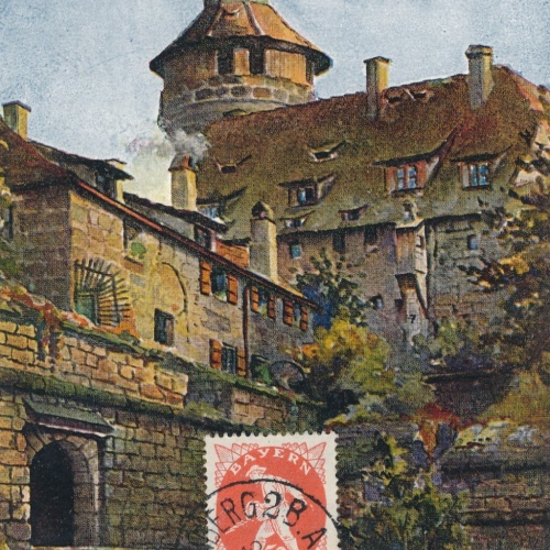 AK, Nürnberg, Vestnertor, Bayern (S1587)