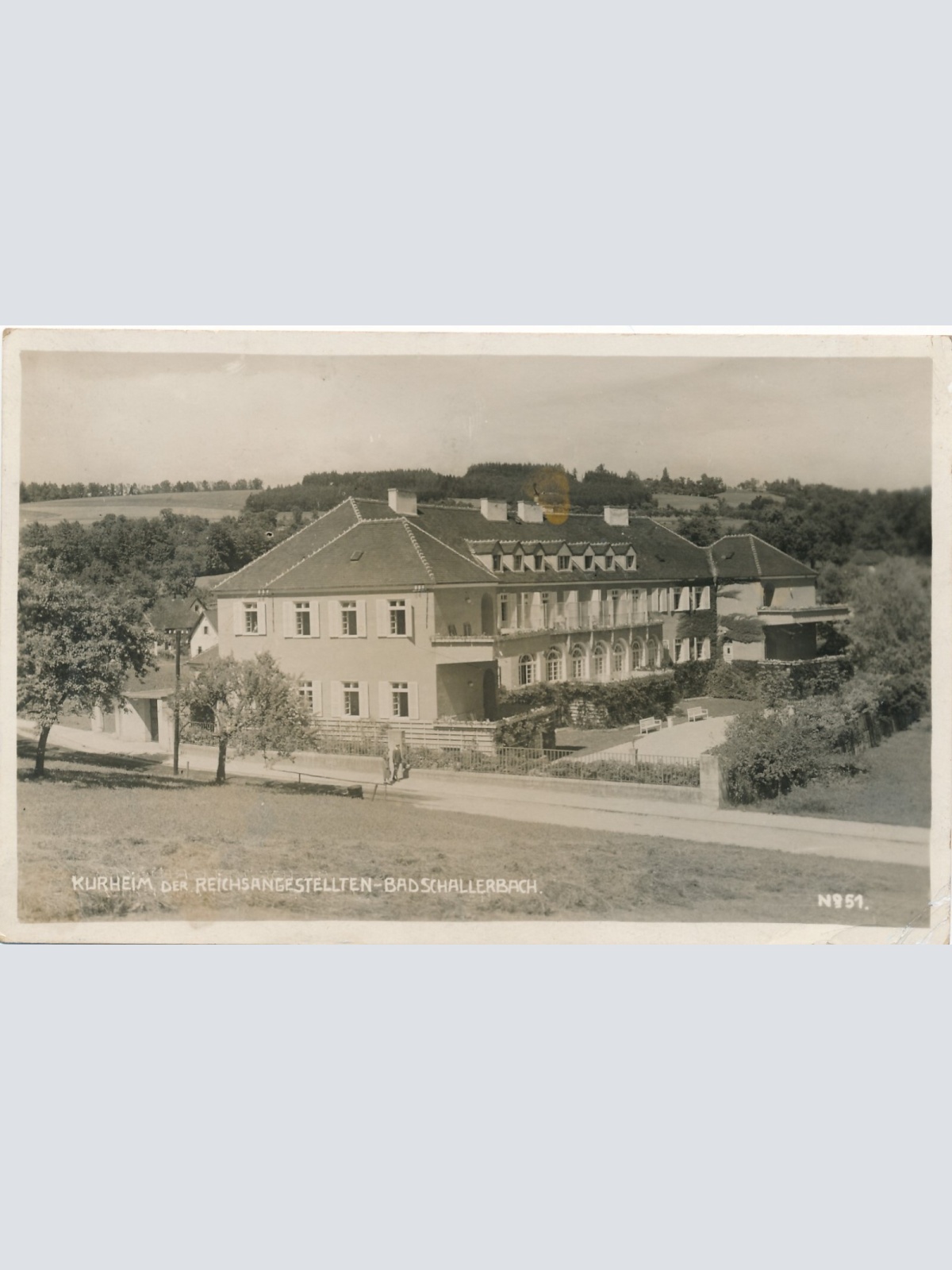AK, Kurheim der Reichsangestellten Bad Schallerbach (S1299)