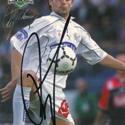 AK, Autogramm-Karte, Hannes Reinmayr, SK Sturm (S1626)