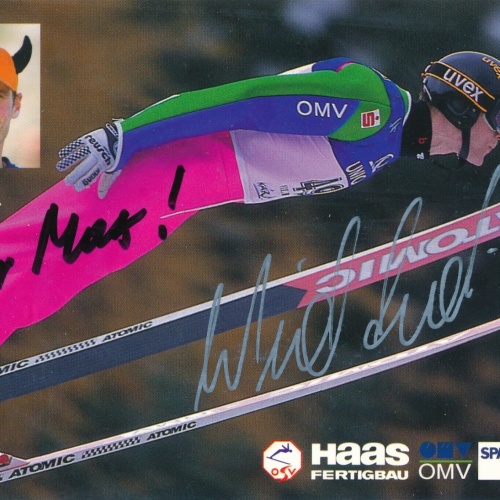 AK, Autogramm-Karte, Andreas Widhölzl, Skispringer (S1629)