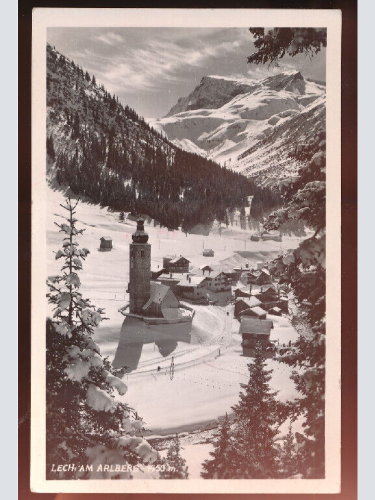 AK aus Lech am Arlberg Vorarlberg (5819)