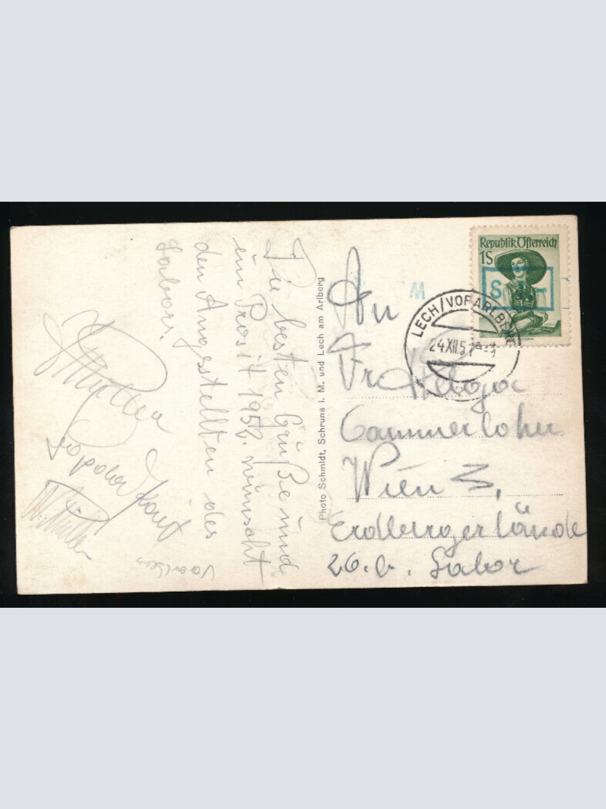 AK aus Lech am Arlberg Vorarlberg (5819)