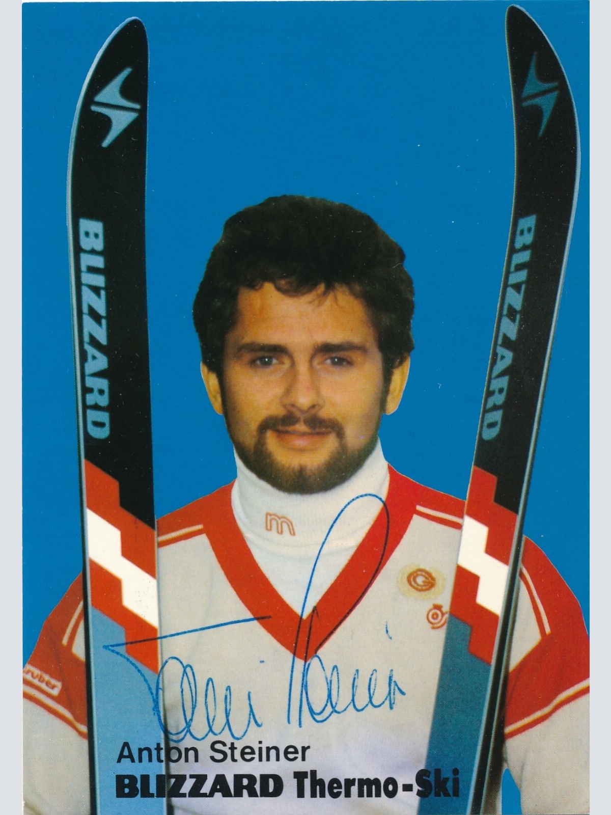 AK, Autogramm-Karte, Anton Steiner, Skirennläufer (S1630)