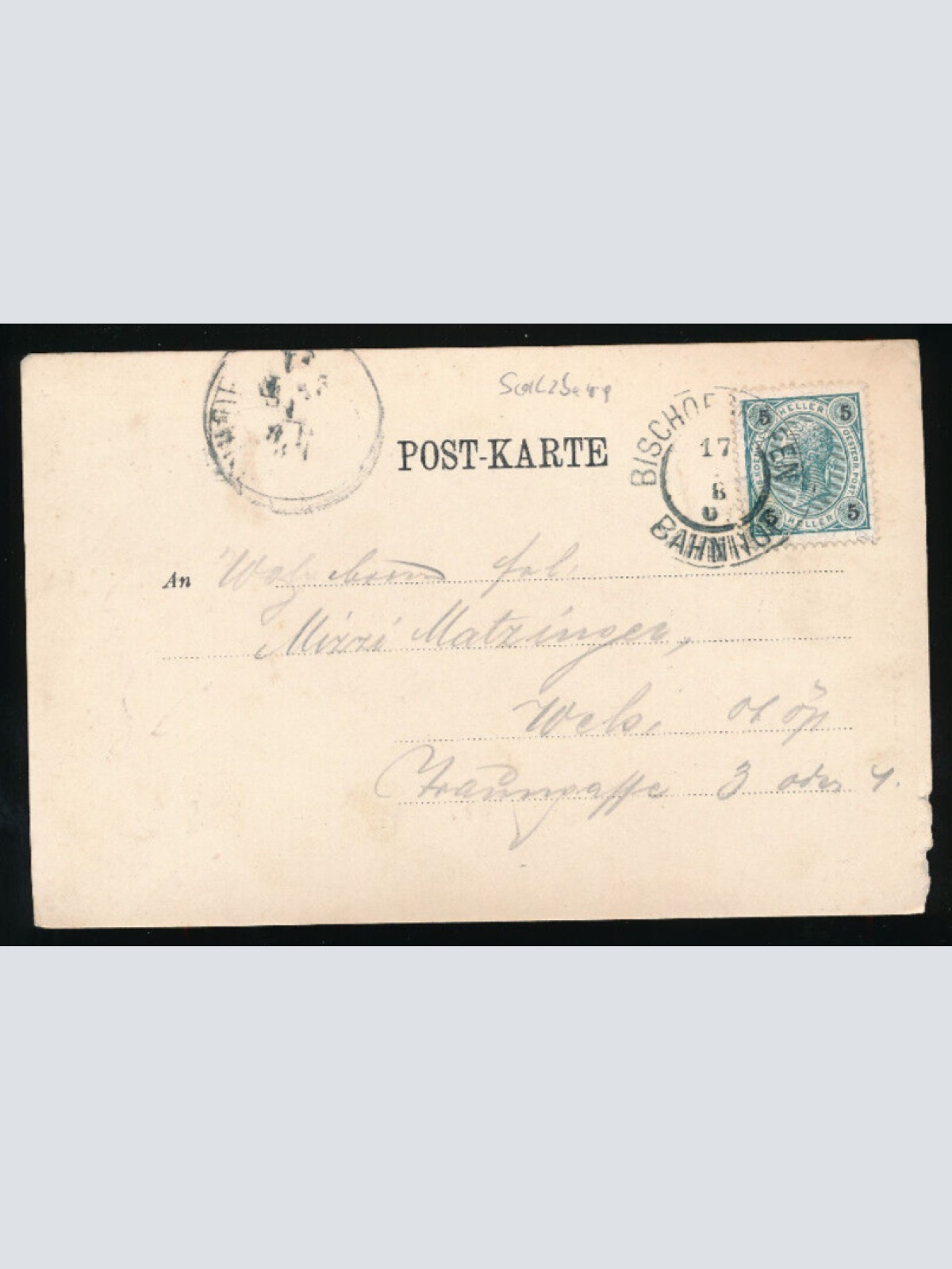 AK aus Mühlbach im Pongau Salzburg (5901)