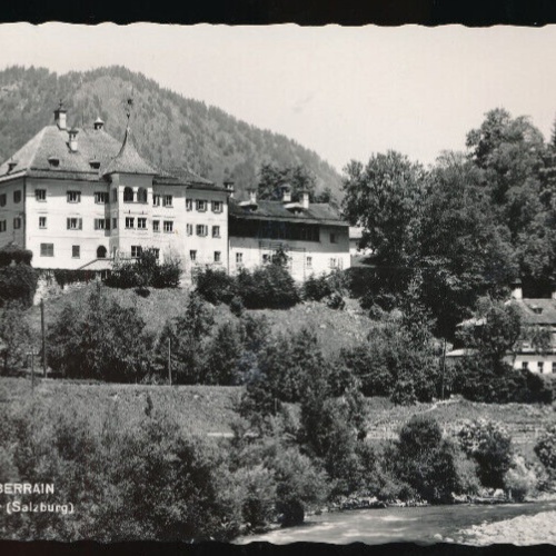 AK vom Schloss Oberrain unken bei Lofer Salzburg (5900)