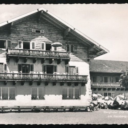 AK von der Zistelalm mit Berghotel Salzburg (5891)