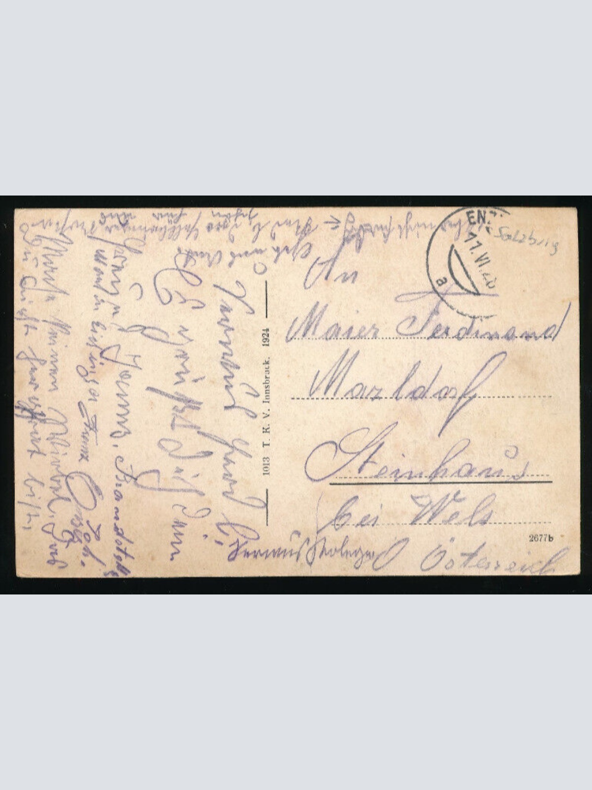 AK aus Zell am See Salzburg (5895)