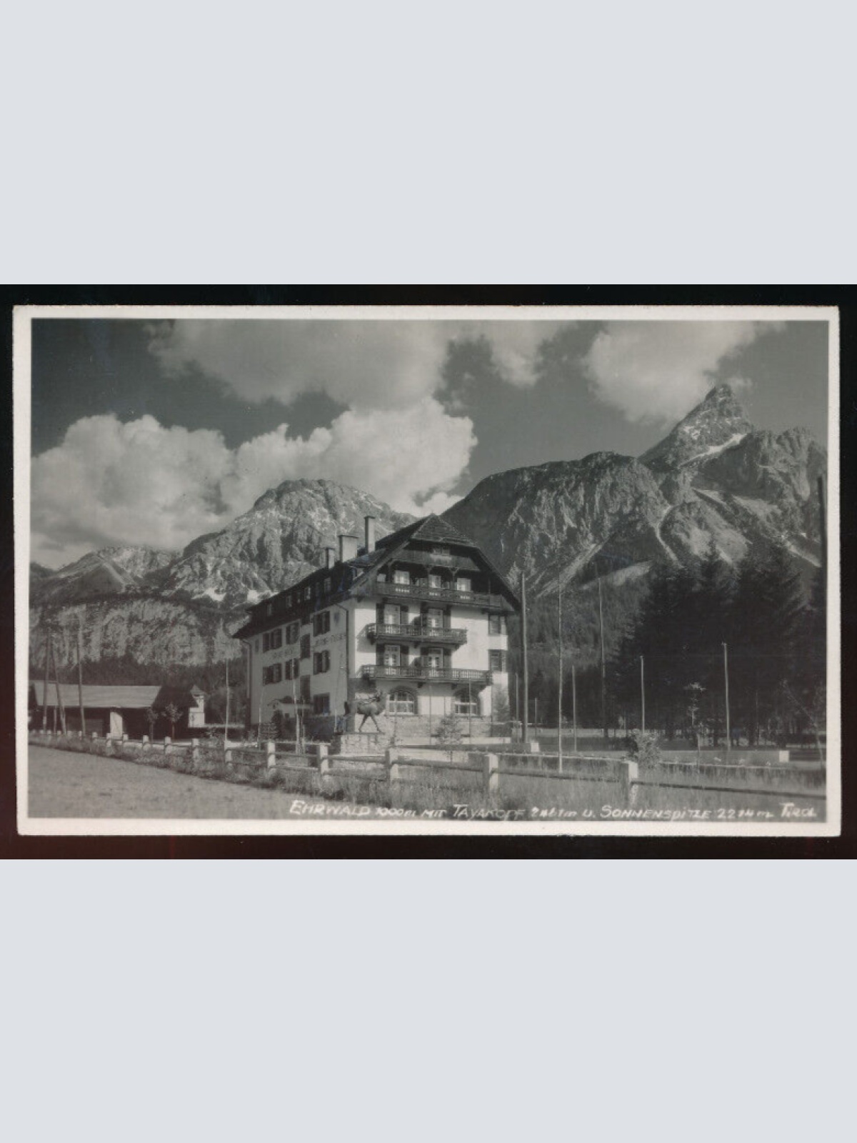 AK aus Ehrwald mit Tayakopf Tirol (5916)