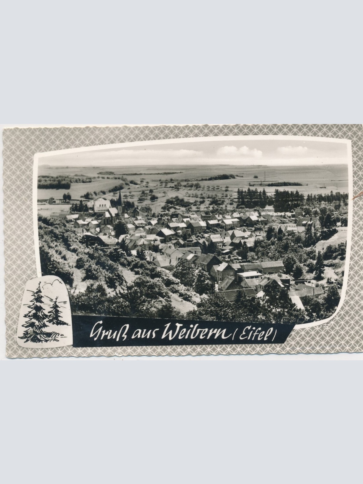 AK, Gruß aus Weibern (Eifel), Rheinland-Pfalz (S1718)