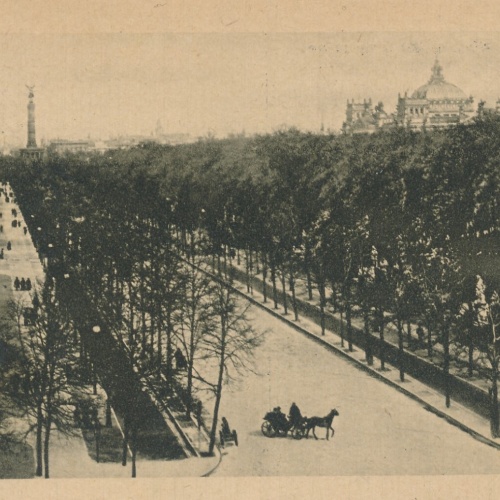AK, Berlin, Blick in die Siegesallee (S1719)