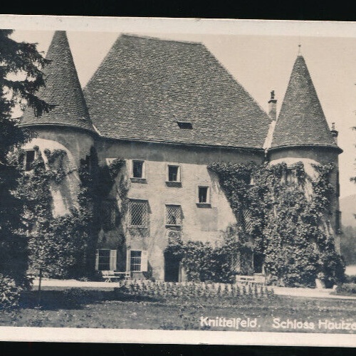 AK aus Knittelfeld mit Schloss Hautzenbichl Steiermark (5868)