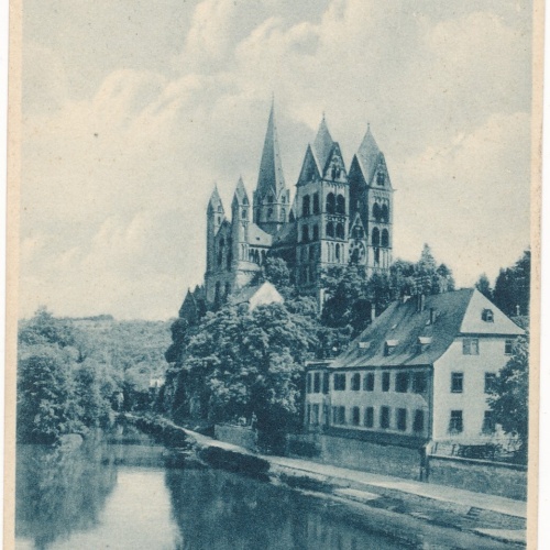 AK, Limburg an der Lahn - Dom von der Brücke gesehen, Hessen (S1669)