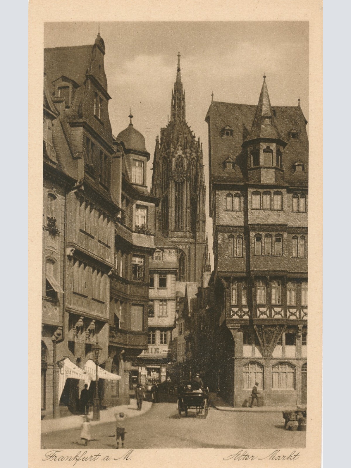 AK, Frankfurt am Main, Alter Markt, Hessen (S1671)