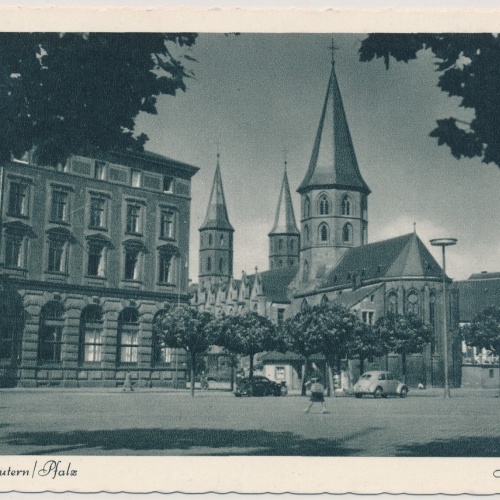 AK, Kaiserslautern / Pfalz, Stiftskirche, Rheinland-Pfalz (S1689)