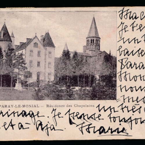 AK vom Praray le Monial Residence des Chapelains Frankreich (5743)